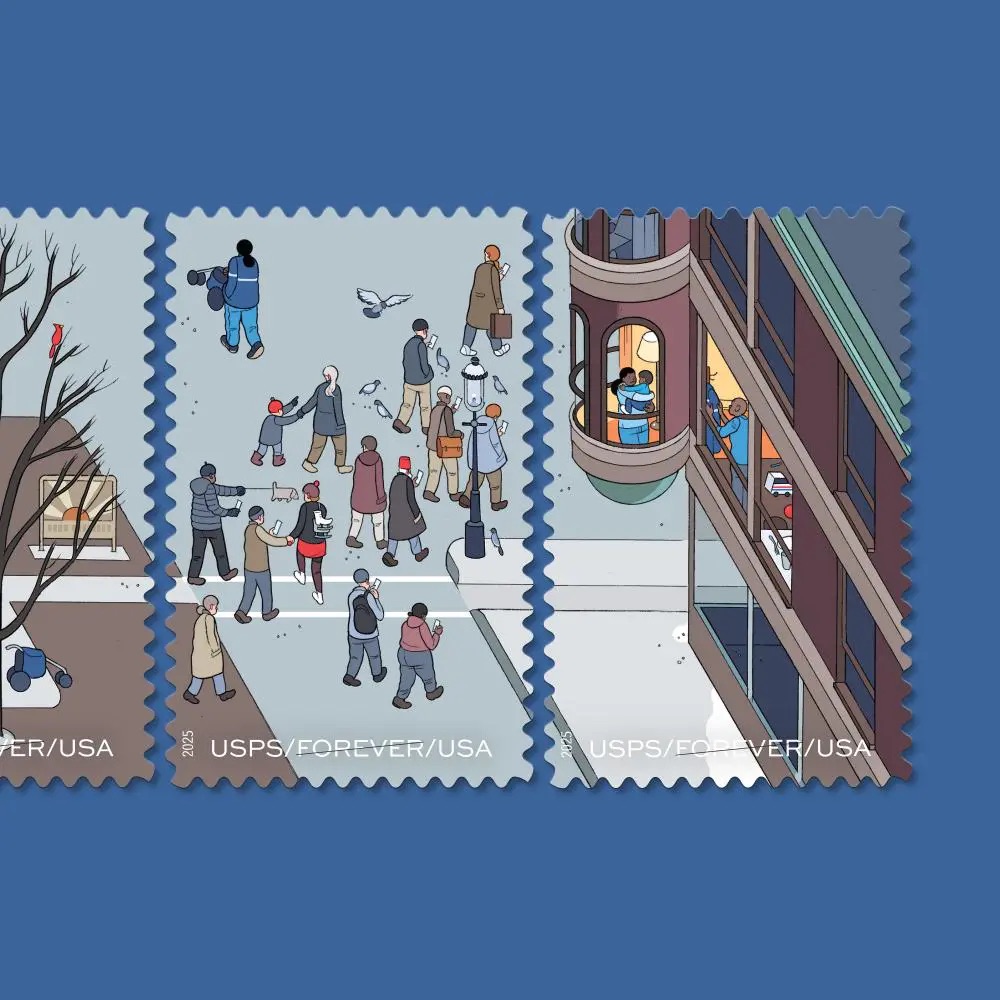2025 Years of Delivering Stamps, Sheet of 20